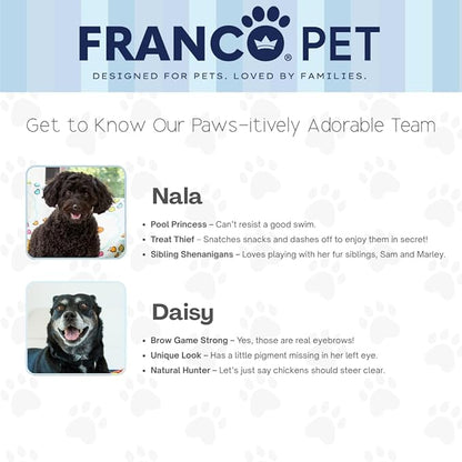 Franco Pet Barbie Super Soft Cozy Waterproof Sherpa-Backed Blanket Throw for Medium Dogs, Couch/Bed/Car, 40x50 (Officially Licensed Product)