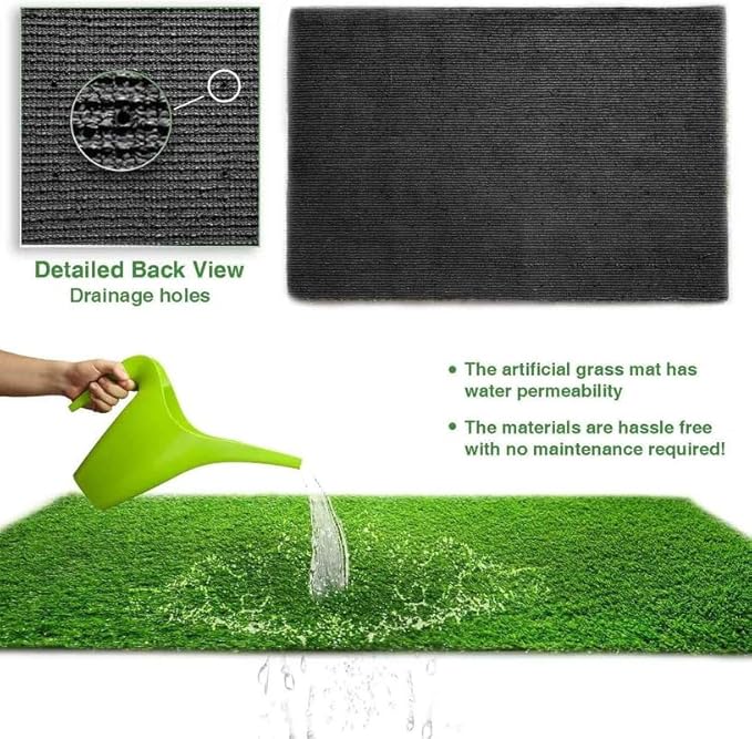 ALTRUISTIC Artificial Grass 14FTX86FT(1204 Square Feet), Realistic Fake Grass Deluxe Turf Synthetic Thick Lawn Pet Turf, 1 3/8” Height, Outdoor Decor, Customized