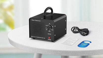 0zone Generator 45000mg - O3 Air Purifier for Home & Car, Ozone Machine Odor Removal for Smoke & Pet (Black)