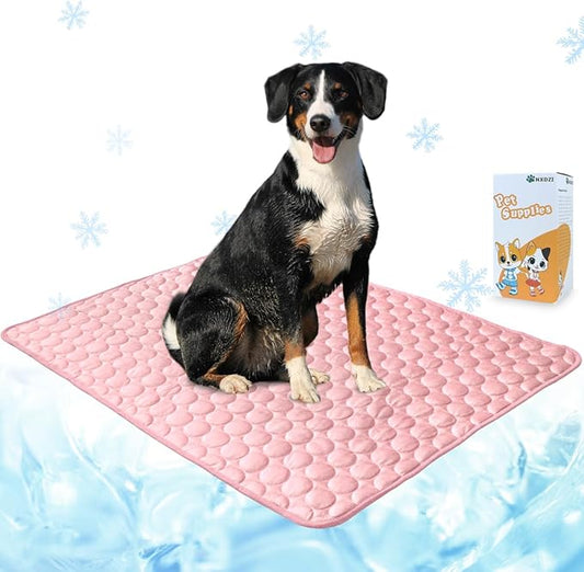 Dog Cooling Mat for Dogs, Pet Cooling Pad Bed for Dog Easy Washable for All Types of Pets and Perfect for Both Indoor and Outdoor Use, Including Car Seats 40" x 28"