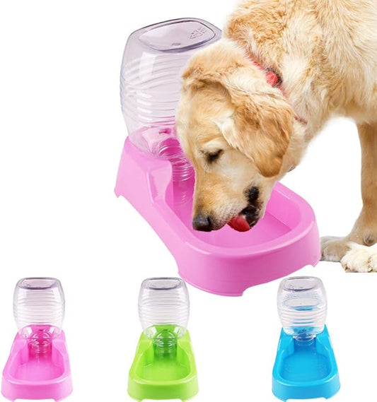 POPETPOP Automatic Pet Feeder, Plastic, Suitable for Cats and Dogs, Multiple Pets