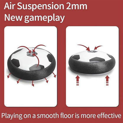 Ivieicip Active Gliding Disc - 2023 New Light up Indoor Soccer Ball Games Rolling for Dogs, Interactive Automatic Self Moving Dog Toys, Flying Saucer Aggressive Chewers (Silent)
