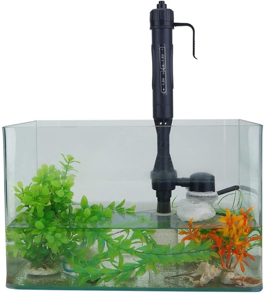 Electric Aquarium Filter Pump 3-in-1 Water Changer & Cleaner for Fish Tanks with Gravel, Multi-Function Tank Maintenance Tool for Aquarium Water Exchange