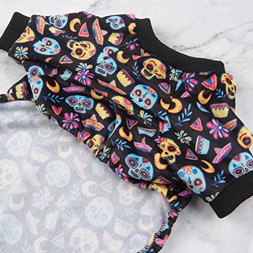 CuteBone Small Dogs Outfit Soft Puppy Onesies Pjs Dog Pajamas Pet Coat Cat Apparel Comfy Doggie Jumpsuit Bodysuit for All Seasons - Image 2