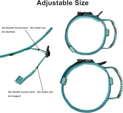 DAGANXI Tactical Dog Collar, Adjustable Military Training Nylon Dog Collar with Control Handle and Heavy Metal Buckle for Medium and Large Dogs, with Patches and Airtags Case (L, Green Arrow)
