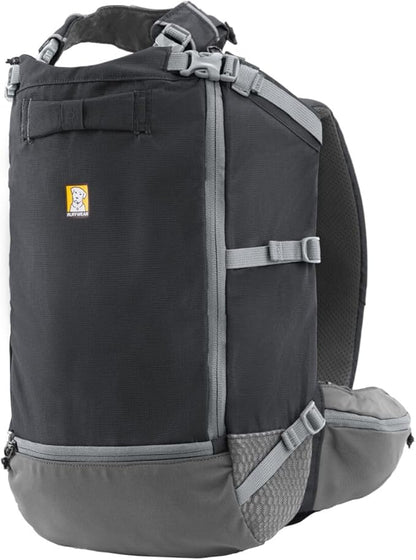 Ruffwear, Hitch Hiker Dog Backpack Carrier, Hands-Free Dog Carrier Backpack with Breathable Mesh, EVA Foam Padding, Durable Polyester, Lightweight Design for Small Dogs, Basalt Gray, XX-Small
