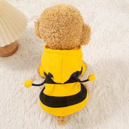 Halloween Bee Costume Apparel Outfits for Small Dogs and Cats (X-Large) - Image 3
