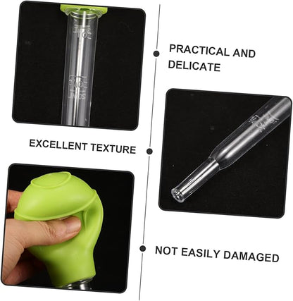 Happyyami 2pcs Manual Fish Tank Cleaner Gravel Adsorber Coral Feeder and Water Transfer Tool Compact Design for Easy Aquarium Maintenance and Waste Removal