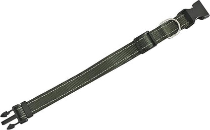 Adjustable Nylon Dog Collar, Reflective Collar 1 Inch 3/4 Inch 5/8 Inch Wide, for Large Medium Small Dogs