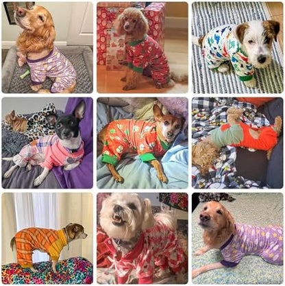 BEAUTYZOO Dog Pajamas, Soft Stretchy Fleece Puppy Sweater for Medium Dogs - Image 5