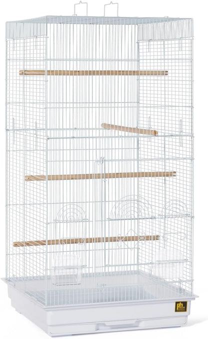 Prevue Pet Products SPECONO1818H-W Tall Tiel Cage, White