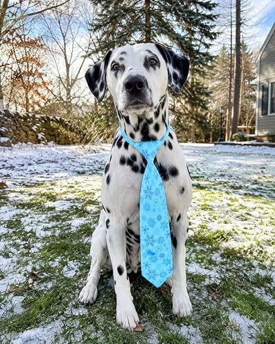 PET SHOW 10 Pack Holiday Winter Dog Ties Neckties XL for Extra Large Dogs - Image 7