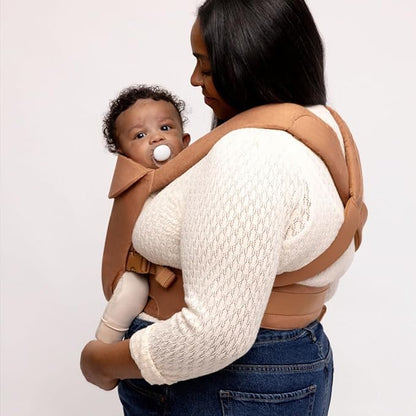 WildBird - Aerial Buckle Carrier - 2-24 Months - Large (L-4XL) Willow - Front or Back Carry - Cross Straps, Lumbar Support, Headrest - Hip Healthy - Baby Carrier - Baby Essentials - New Mom Gifts
