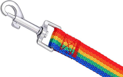AmaGood Dog Training Leash Long Recall Training Agility Leash-15 ft 20 ft 30 ft 50 ft Long Lead Leash for Dog Training,Recall,Play,Safety,Camping (15feet, Rainbow)