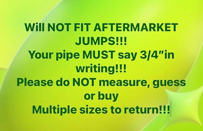 3/4" Jump Cups-Dog Agility Equipment-Set of Ten fits Factory Labeled 3/4" PVC Pipe. See Description Prior to Ordering