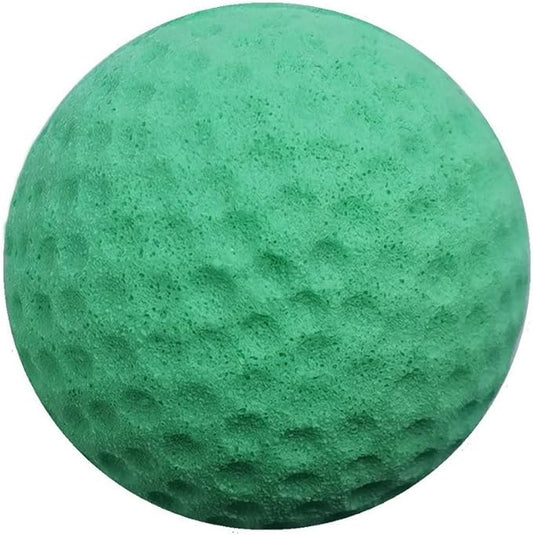 Cat Golf Balls for Indoor Kitten Toys - Interactive Sponge Foam Soccer Balls (Cyan)
