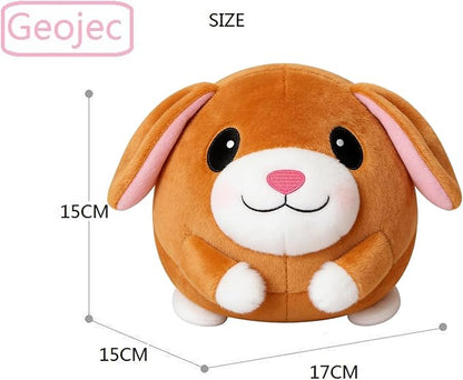 Interactive Dog Toys,Active Moving Pet Plush Toy with Recording and Music Modes, Jumping Squeaky Song shaking Interactive Dog Ball, Rechargeable Dog Toys to Keep Them Busy,Animal Plush Pet Toy (Dog)
