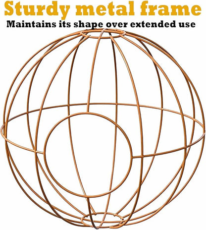 Parakeet Nest Bird Cage Accessories, Chew-Proof Steel Frame & Washable Small Bird Hanging Bed for Lovebirds, Canaries, Budgies 、Lizards, Hamsters(Brown, 6.3"x6.3"x7.5")
