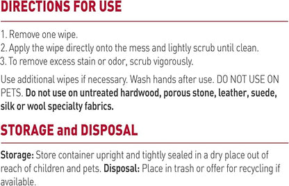 Nature’s Miracle Litter Box Scrubbing Wipes 30Ct