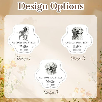 Eunigem Personalized Pet Memorial Gifts for Dogs Cats-Custom Dog Hair Keychain Paw Keychains for Dog Fur-Shaped Leather Keychain,Remembrance Accessory Pet Hair Keepsake for Bag or Key (Color-9)