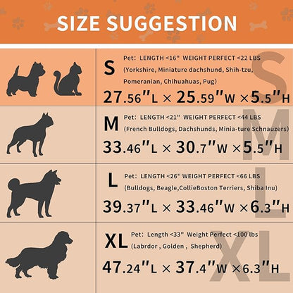 HAOMAIJIA Dog Couch Bed for Small Dogs, Non Slip Pet Couch Covers for Sofa Thick Soft Washable Dog Couch Cover Protector All Seasons Universal Dogs and Cats Bed Mat (Off White, Small)