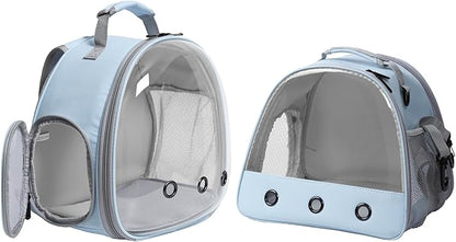 Bearded Dragon Travel Carrier,Lizards Cage, Small Animal Bag for Hedgehog Rat Parrot Bird Guinea Pig, Portable Guinea Pig Travel Carrier for 2