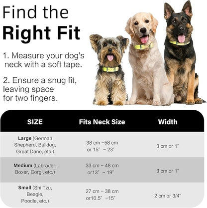 4.2FT Dog Collar and Leash Set, PVC Waterproof Adjustable Odor Proof Pet Collars Leashes, Easy to Clean, Surface 3D Cube Effect, Dog Leash for Small Dogs, Bright Yellow