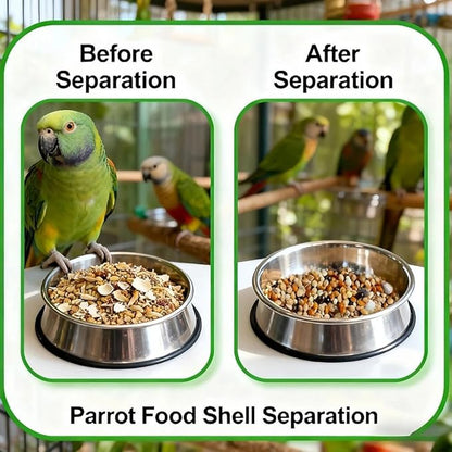 Bird Food Electric Separator,Bird Cage Cleaner,Pet Hair Collector, Mini USB Vacuum Cleaner for Bird Cage Debris Separation, Eraser Shavings, Dust, Feathers, Pet Hair, Car & Computer Keyboard Cleaning