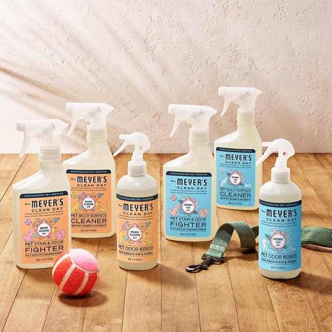 MRS. MEYER'S CLEAN DAY Pet Odor Neutralizer, Orange Blossom Scent, 12oz