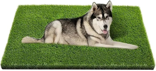 Artificial Grass, Professional Dog Grass Mat, Potty Training Rug and Replacement Turf Outdoor Rug Patio Lawn Decoration, Easy to Clean with Drainage Holes(47.3x31.5 inches)