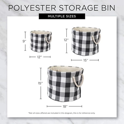 Bone Dry 6192 Pet Storage Collection Lattice Paw Print, Large Round, Black