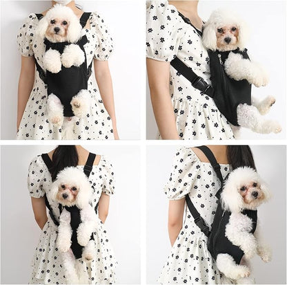 Pet Carrier Backpack - Adjustable Dog Carrier for Hiking, Travel & Carrying - Puppy & Dog Front Carrier