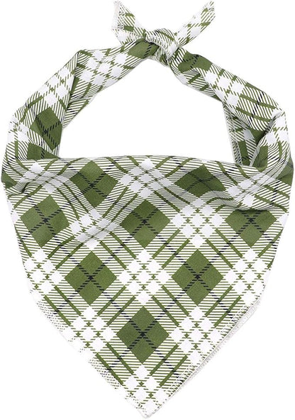 ARING PET Cotton Dog & Cat Bandanas - Triangle Bibs Scarf for Small to Large Dogs and Cats