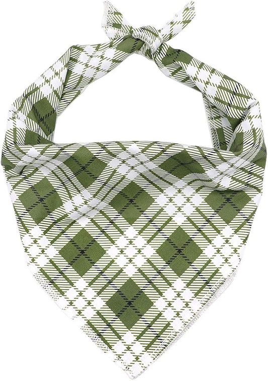 ARING PET Cotton Dog & Cat Bandanas - Triangle Bibs Scarf for Small to Large Dogs and Cats