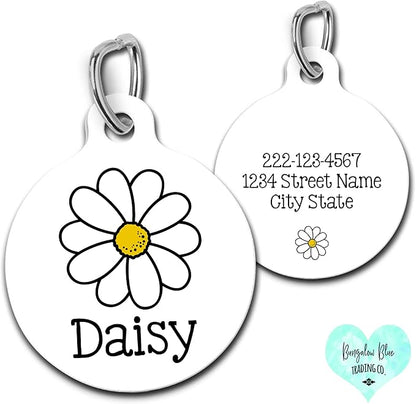 Daisy Pet ID Tag for Cats and Dogs