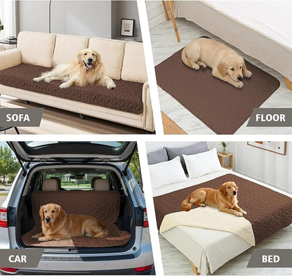Ameritex Pet Bed Cover Dog Bed Blanket for Sofa and Furniture Waterproof New Pattern Design