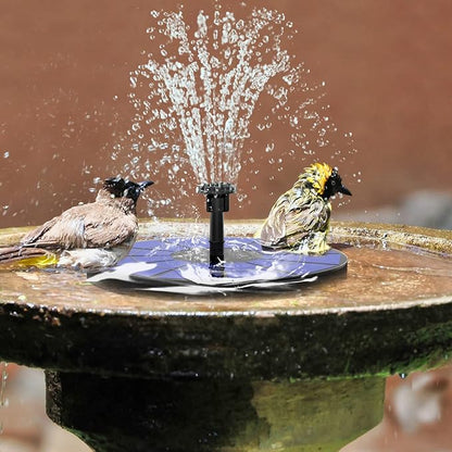 AISITIN Solar Fountain with 3.5 W Solar Panel, 1500 mAh Battery - 6 Effects for Pool, Fish Pond, Bird Bath, Garden