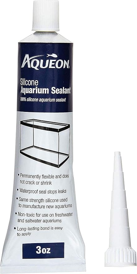 Aqueon Silicone Sealant Clear 3 Ounces