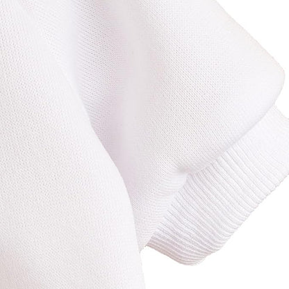 Jecikelon Winter Dog Hoodie Sweatshirts with Pockets Warm Dog Clothes for Small Dogs Chihuahua Coat Clothing Puppy Cat Custume (White, Small)