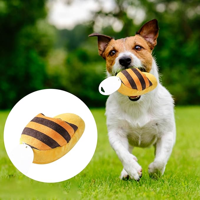 Chew Toys for Aggressive Chewers, Heavy Duty Squeaky Plush Indestructible Dog Toys,Soft Durable Fabric Cute Small Dog Toy for Home Puppy Anxiety Relief Indoor Teething Small Medium Breeds Playing