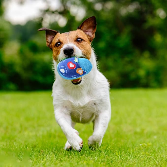 Chew Toys for Aggressive Chewers, Heavy Duty Squeaky Plush Indestructible Dog Toys,Soft Durable Fabric Cute Small Dog Toy for Home Puppy Anxiety Relief Indoor Teething Small Medium Breeds Playing