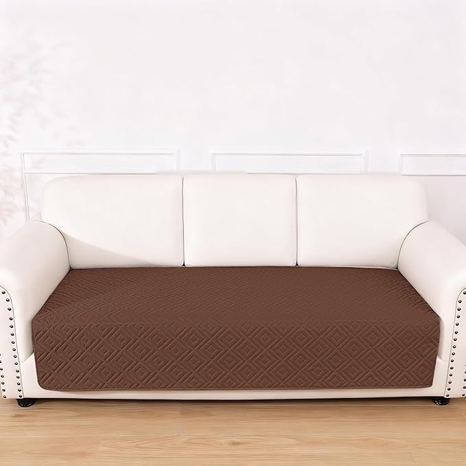hyha Waterproof Dog Blanket, Soft Dog Bed Cover Pet Blankets, Waterproof Sofa Couch Cover for Dogs Washable, Reversible Pet Couch Covers for Sofa Furniture (40x70 Inch, Brown/Beige)