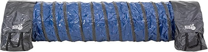 Better Sporting Dogs 10 Foot Heavy Duty PVC Tunnel with Sandbags | Dog Agility Equipment | Dog Agility Training