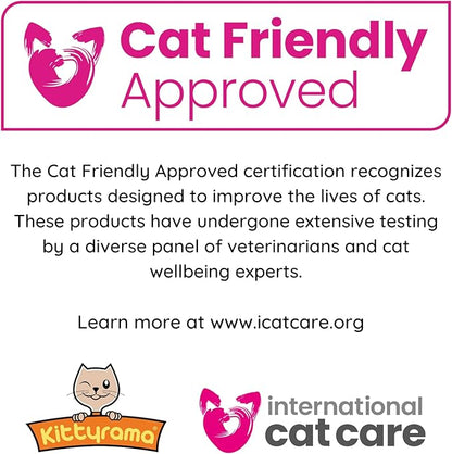 Kittyrama Mauve Cat Collar with Bell. Cat Friendly Award Winner. Approved by Vets and Cat Experts. Breakaway Cat Collars Quick Release. Kitten Collar. Won't Rub Fur. Lightweight, Soft & Comfy