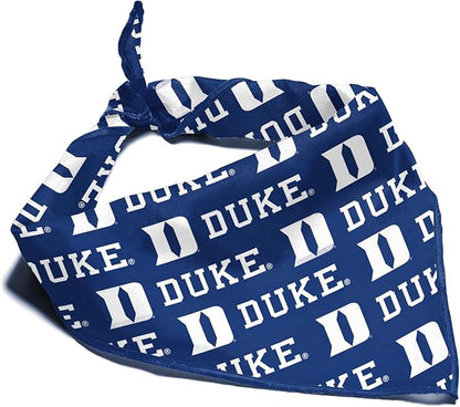 Duke Blue Devils Officially Licensed Bandana for Dogs and Cats | Fits Pets Great Gift Idea | Easy-to-Tie (Small, 13")