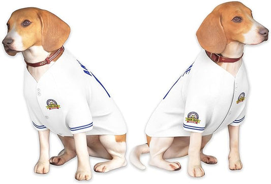 Custom Dog Baseball Jersey with Name Number Logo for Small Pet Dogs-Personalized Dog Shirts