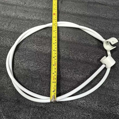 Dog Agility Weave Pole Guides – Training Aids for Fast, Accurate Weaving | Easy Snap-On PVC Guide Wires for Dog Agility Competition & Practice, 66″ Long Guides, Set of 4