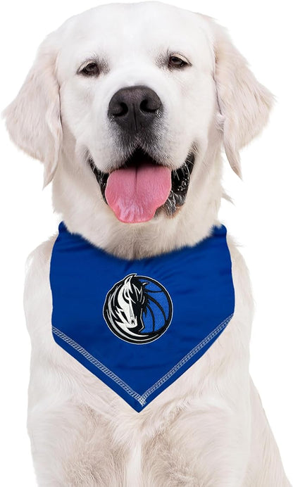 Pets First NBA Dallas Mavericks TIE Bandana, Size Large/X-Large. Dog Bandana Scarf Bib for Pet Cat Dog. The Ultimate Game-Day, Party Bandana