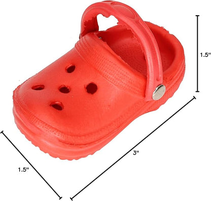 Bonka Bird Toys 12 Mini Sandals Foot Beak Colorful Stuffable Parrot Parrotlet Cockatiel African Grey