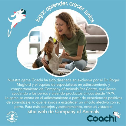 Company of Animals Coachi Target Stick, Telescopic Design with Large Ball for Target, Dog Accessory for Clicker & Agility Training, Teach Commands and Tricks